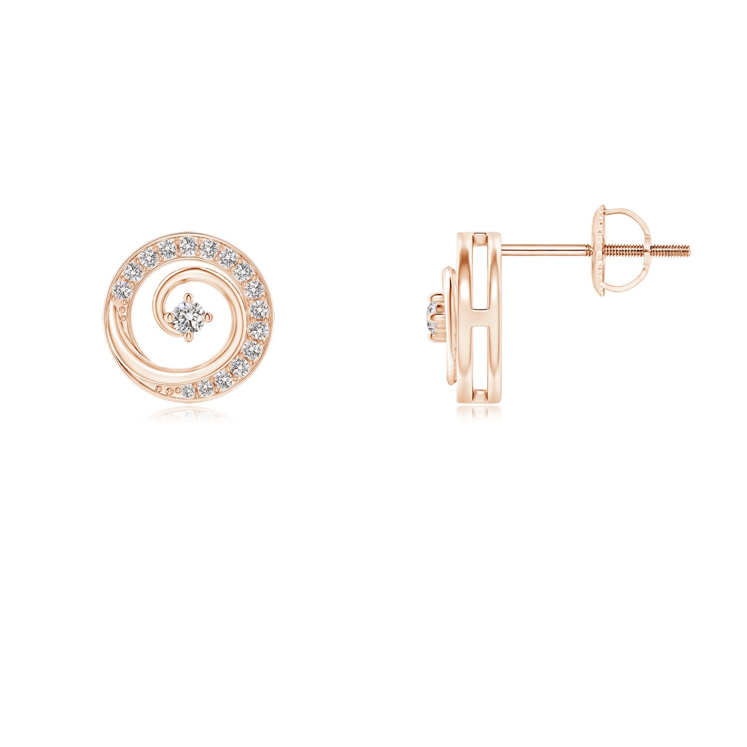 I-J, I1-I2 / 0.19 CT / 14 KT Rose Gold