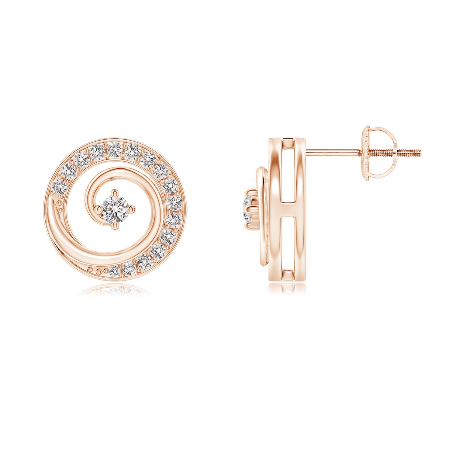 I-J, I1-I2 / 0.33 CT / 14 KT Rose Gold