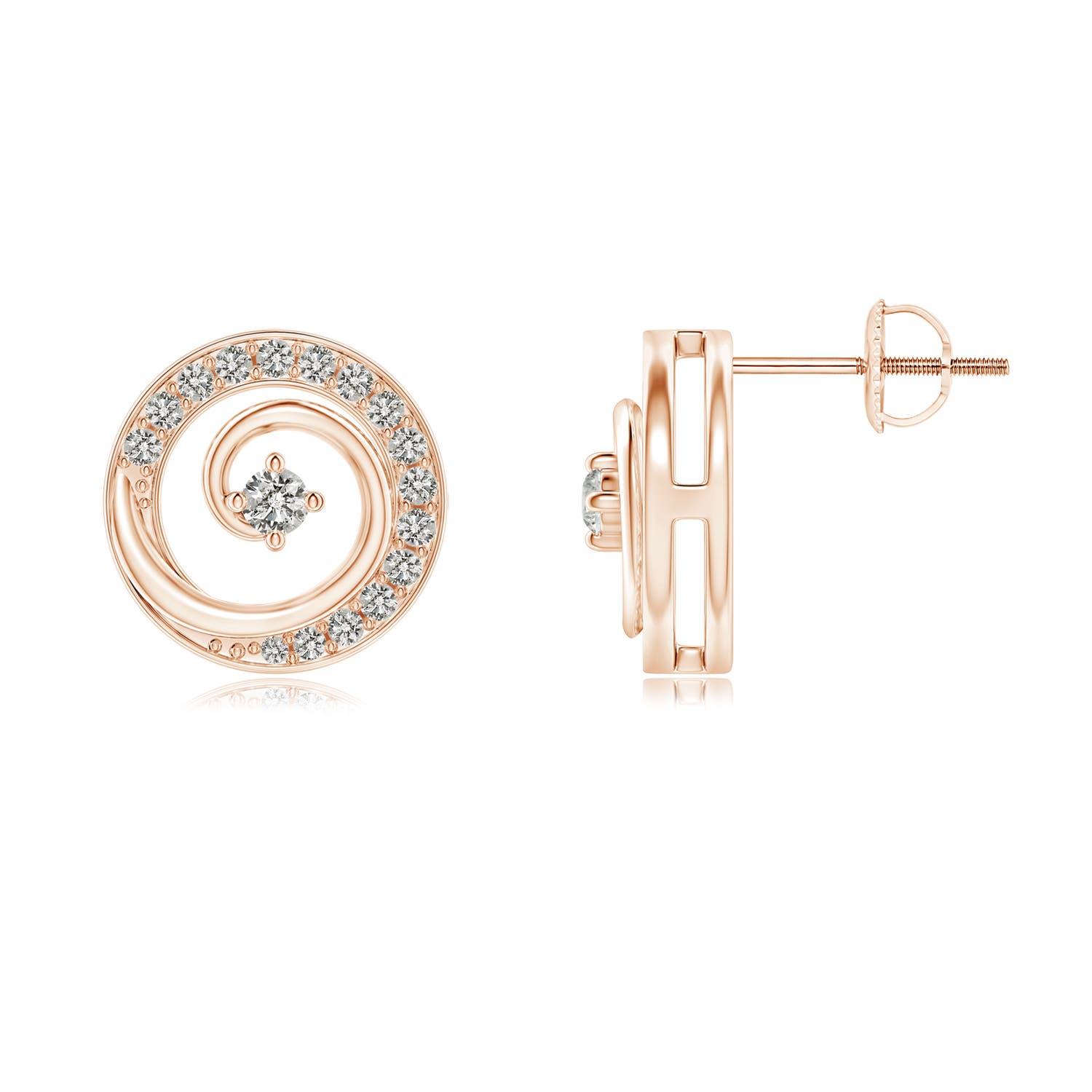 K, I3 / 0.33 CT / 14 KT Rose Gold