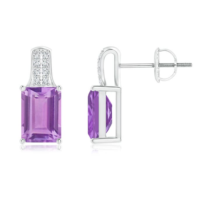A - Amethyst / 1.88 CT / 14 KT White Gold