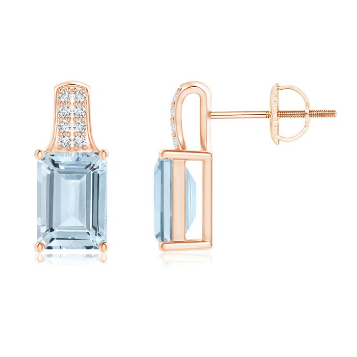 A - Aquamarine / 1.68 CT / 14 KT Rose Gold