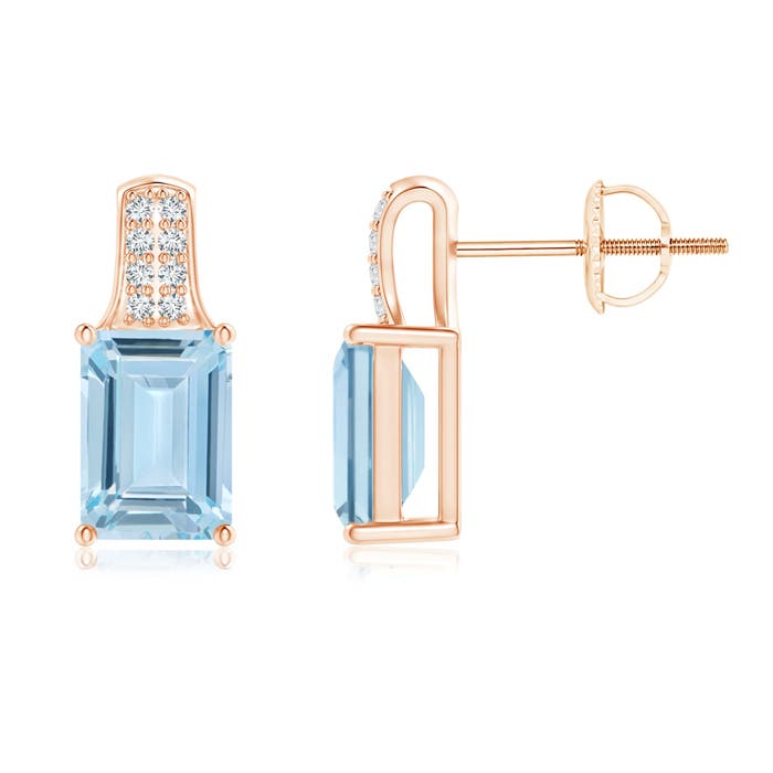 AA - Aquamarine / 1.68 CT / 14 KT Rose Gold