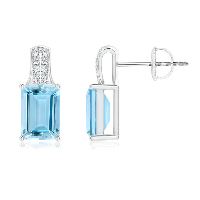 AAAA - Aquamarine / 1.68 CT / 14 KT White Gold