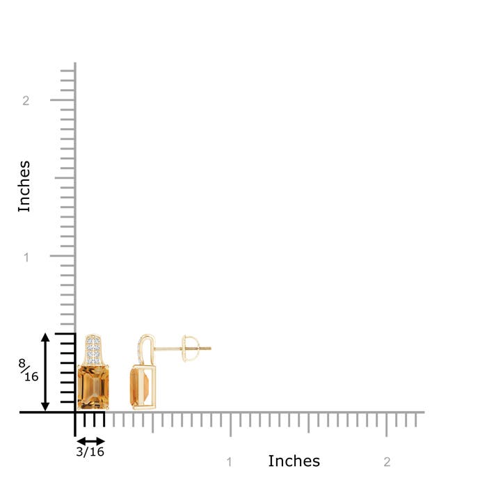 A - Citrine / 2.18 CT / 14 KT Yellow Gold