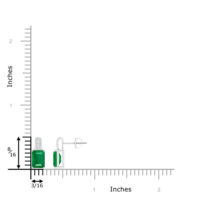 AA - Emerald / 2.08 CT / 14 KT White Gold