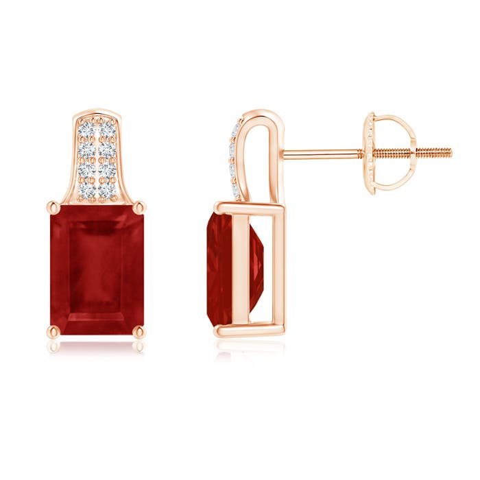 AA - Ruby / 2.08 CT / 14 KT Rose Gold