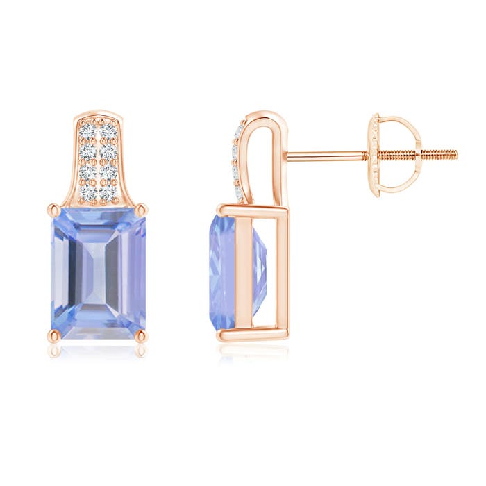 A - Tanzanite / 2.08 CT / 14 KT Rose Gold