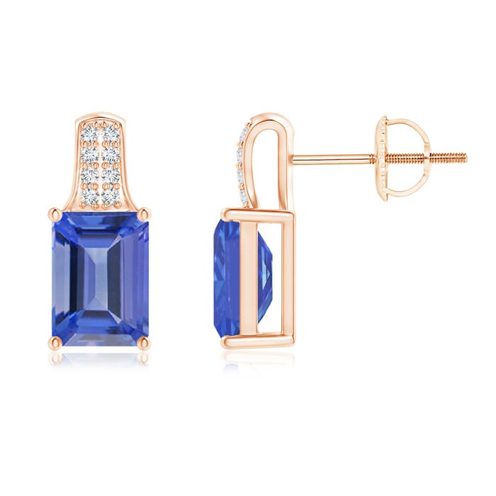 AA - Tanzanite / 2.08 CT / 14 KT Rose Gold