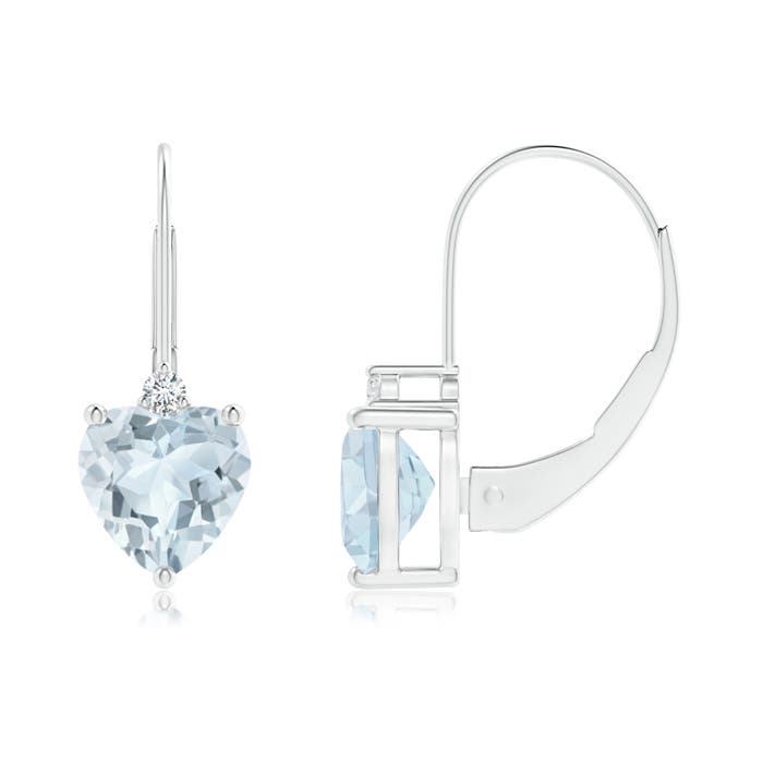 A - Aquamarine / 1.43 CT / 14 KT White Gold