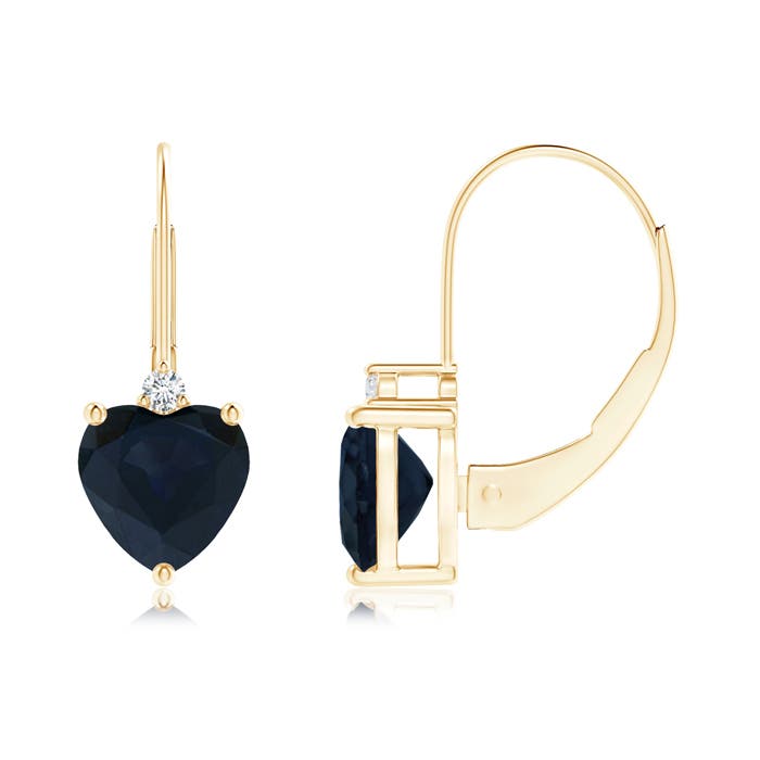 A - Blue Sapphire / 1.73 CT / 14 KT Yellow Gold