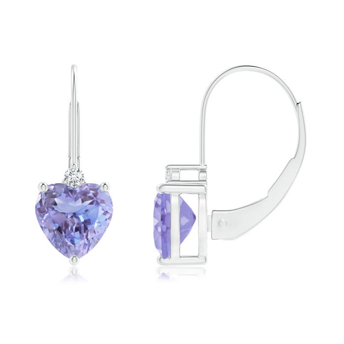 A - Tanzanite / 1.63 CT / 14 KT White Gold