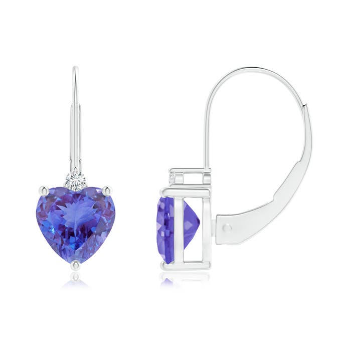 AA - Tanzanite / 1.63 CT / 14 KT White Gold