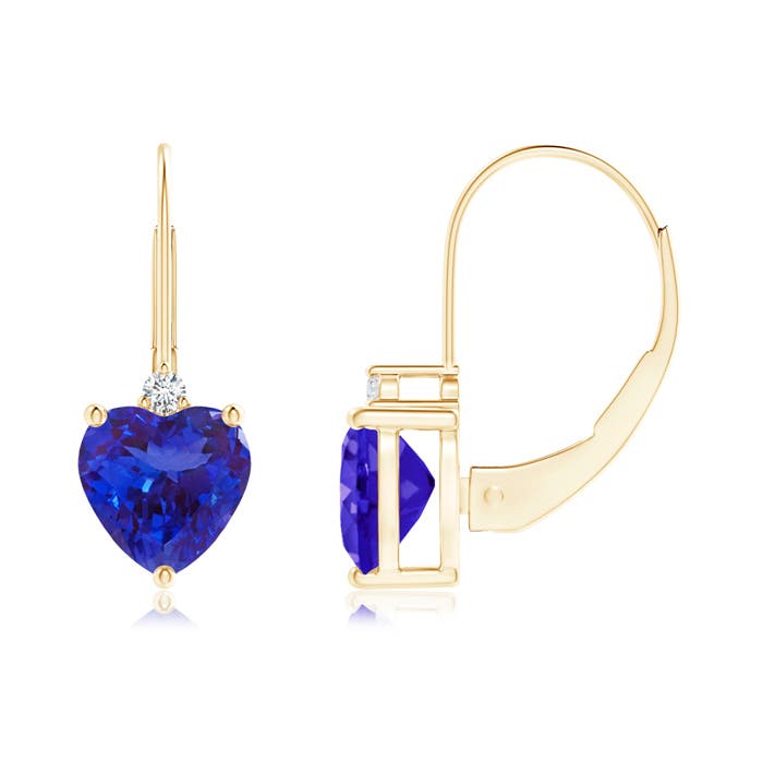 AAAA - Tanzanite / 1.63 CT / 14 KT Yellow Gold