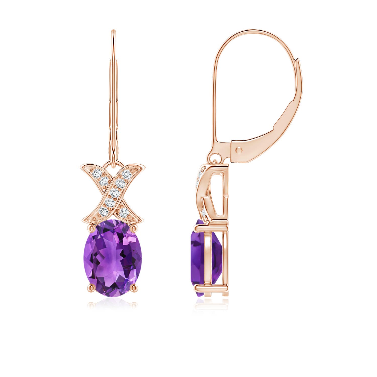 AAA - Amethyst / 2.38 CT / 14 KT Rose Gold