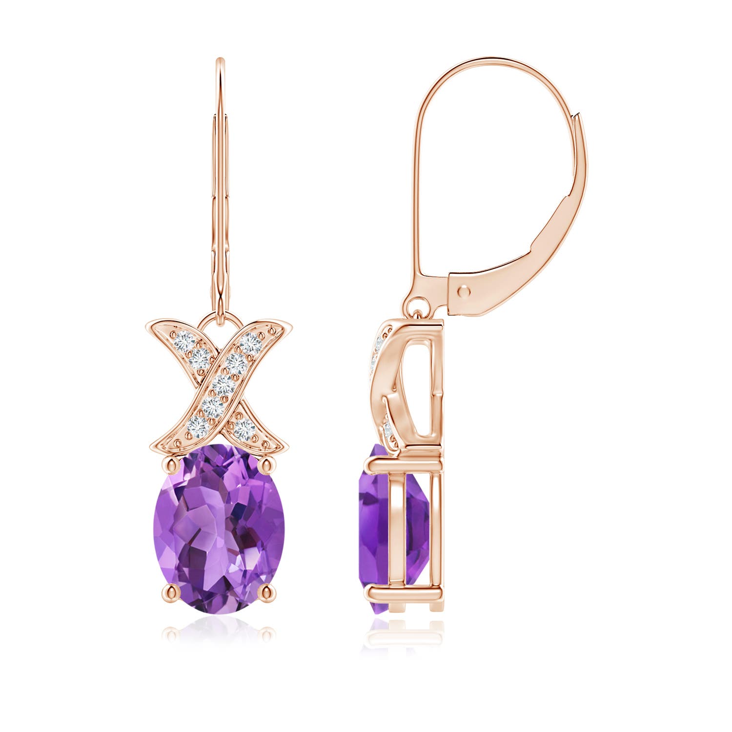 AA - Amethyst / 3.3 CT / 14 KT Rose Gold