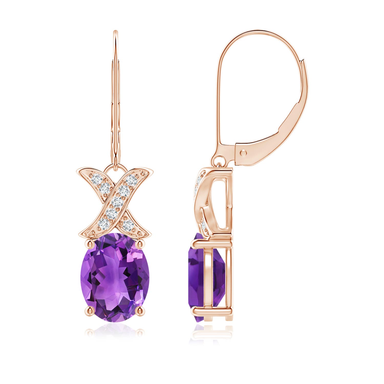 AAA - Amethyst / 3.3 CT / 14 KT Rose Gold