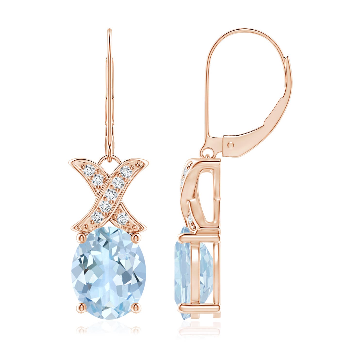 AA - Aquamarine / 4.53 CT / 14 KT Rose Gold