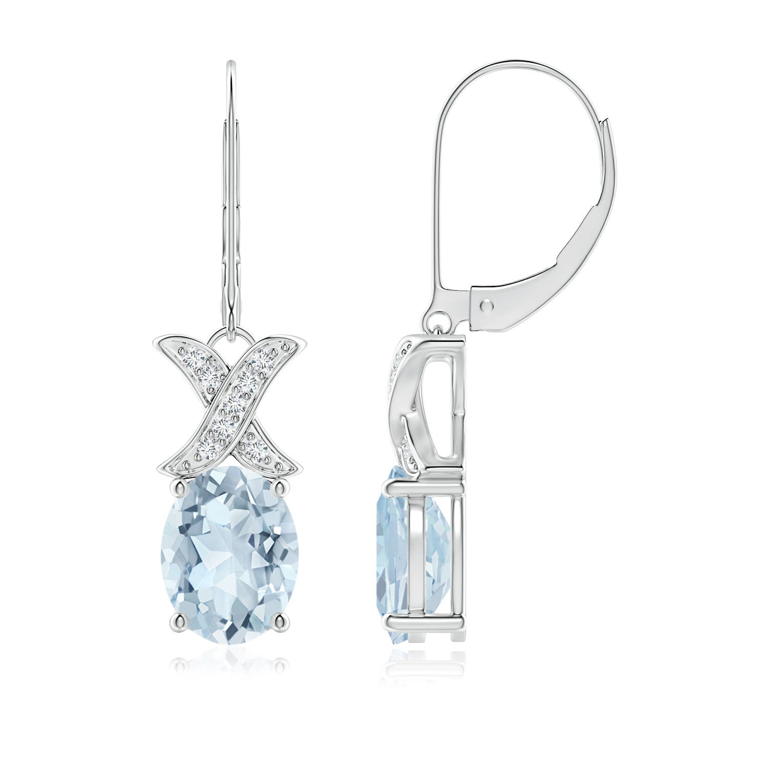 A - Aquamarine / 3.1 CT / 14 KT White Gold