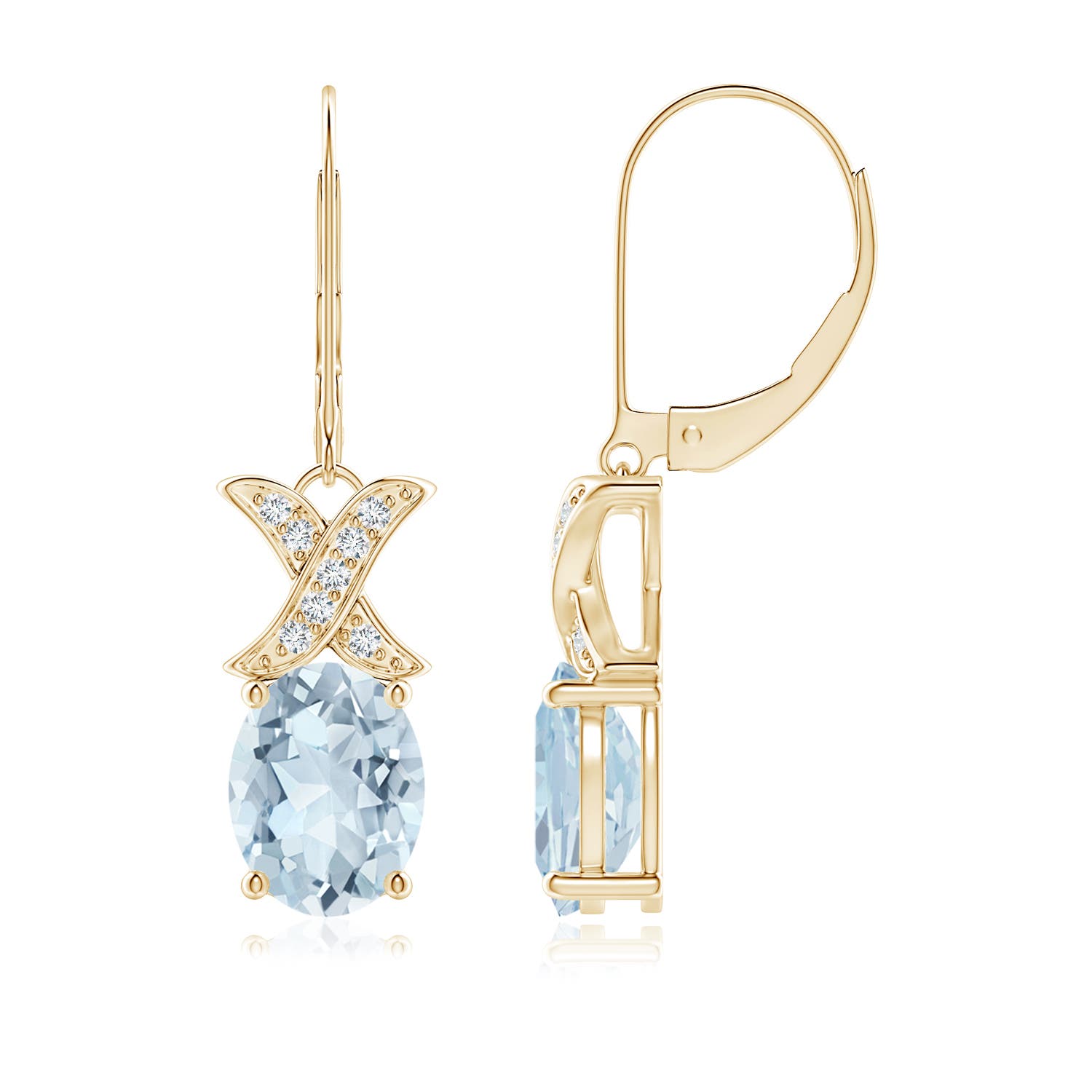 A - Aquamarine / 3.1 CT / 14 KT Yellow Gold