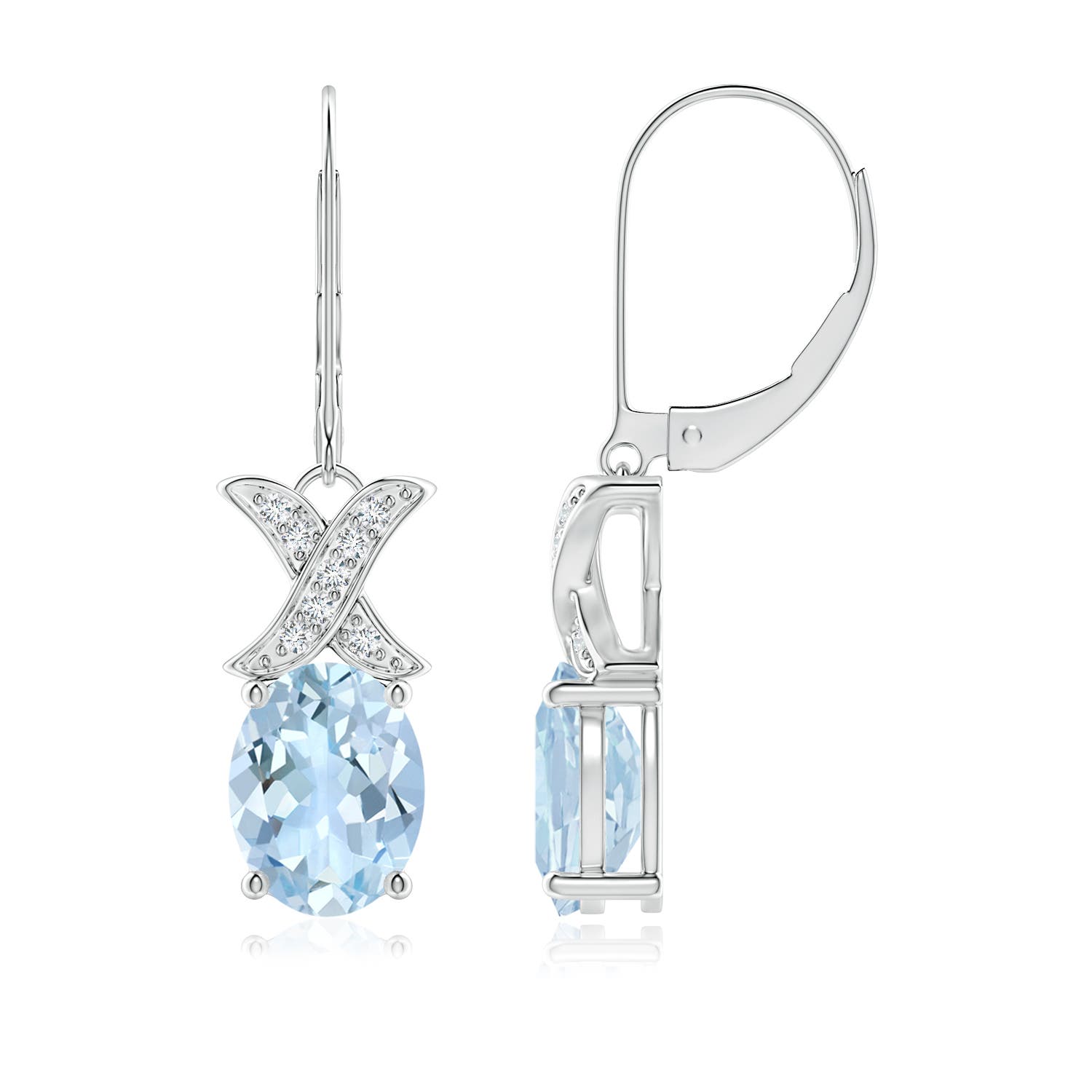 AA - Aquamarine / 3.1 CT / 14 KT White Gold