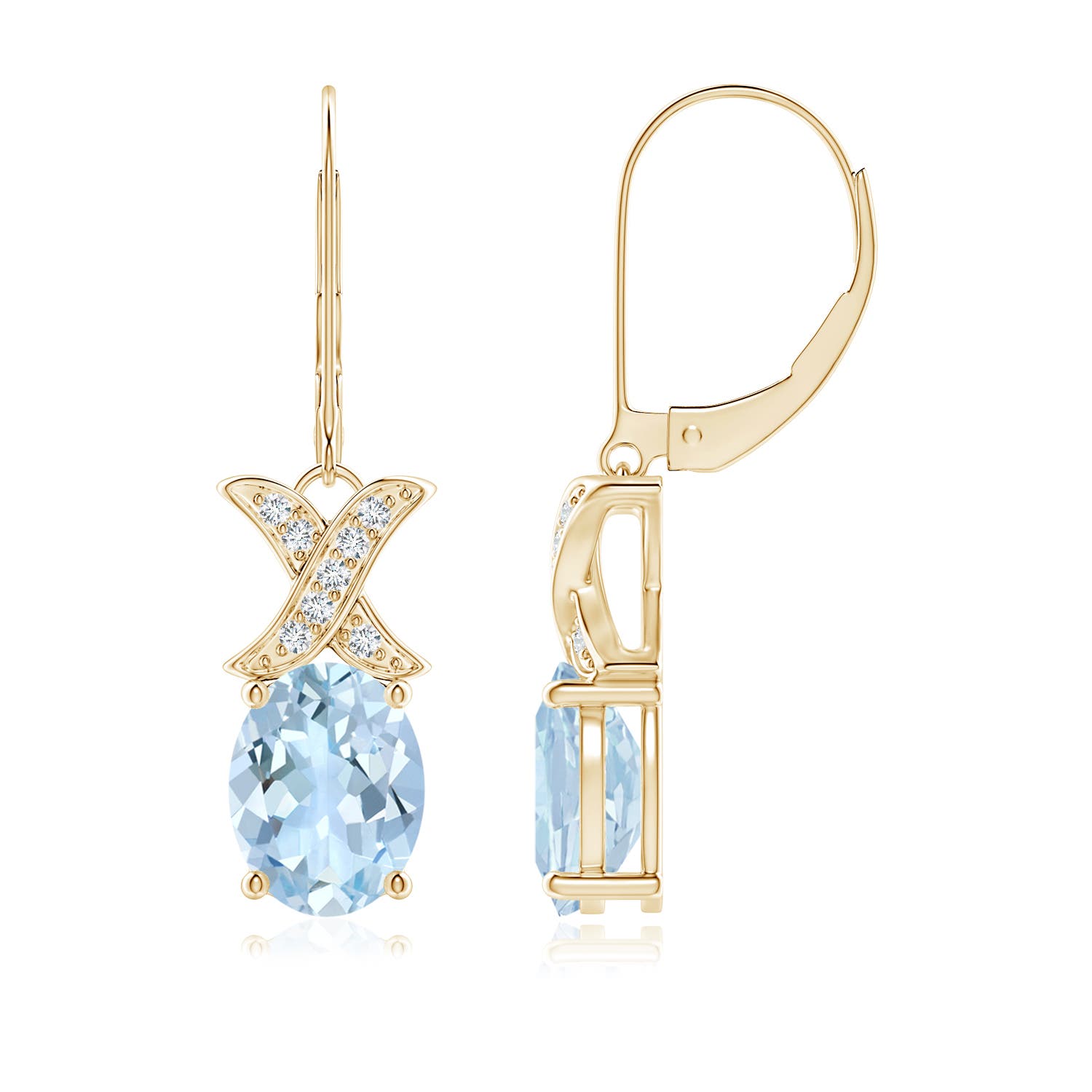 AA - Aquamarine / 3.1 CT / 14 KT Yellow Gold