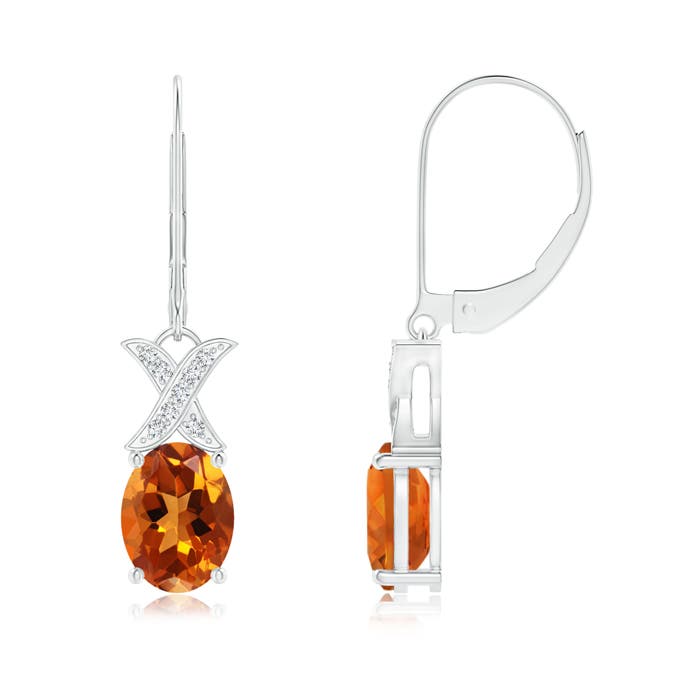 AAAA - Citrine / 2.28 CT / 14 KT White Gold