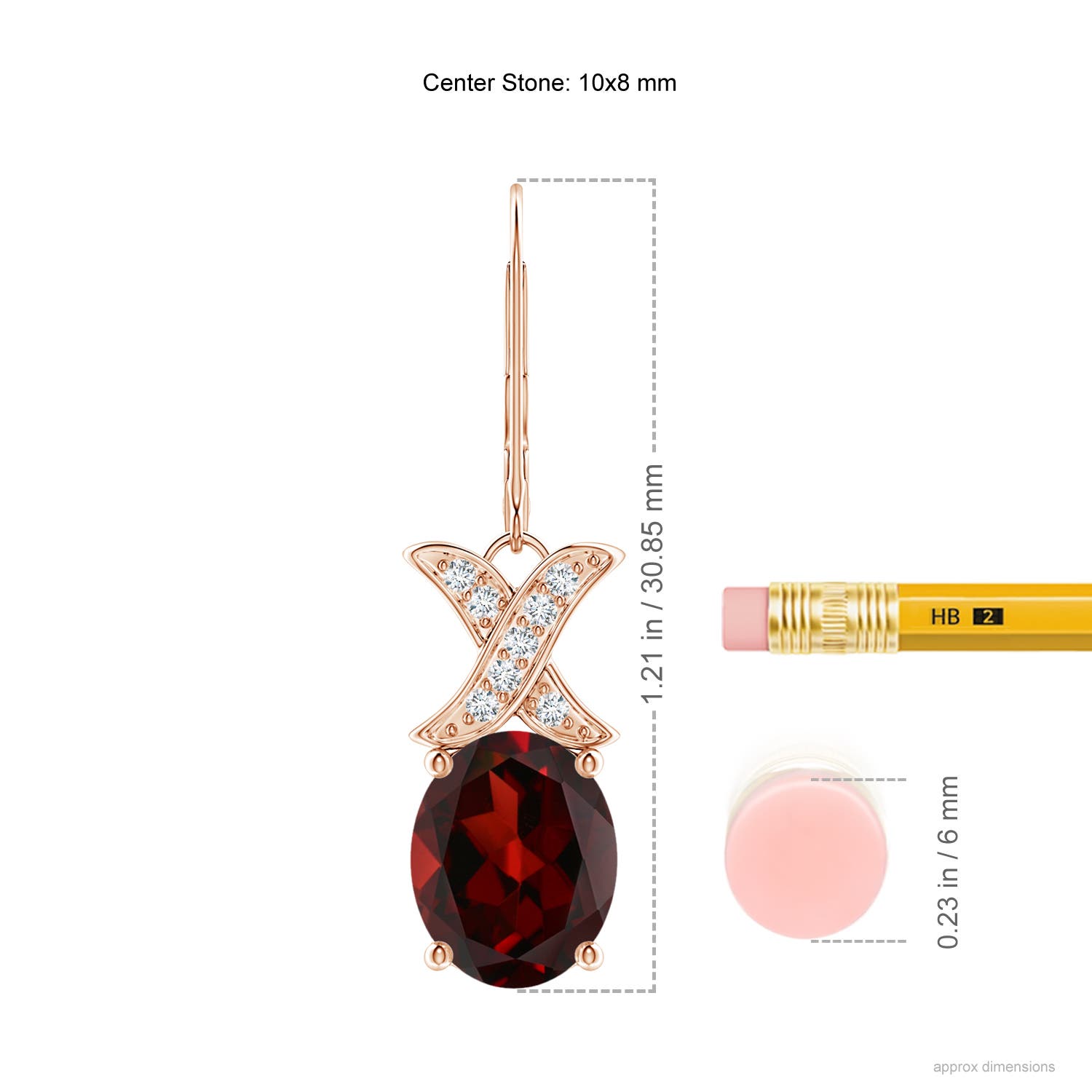 AAA - Garnet / 6.03 CT / 14 KT Rose Gold