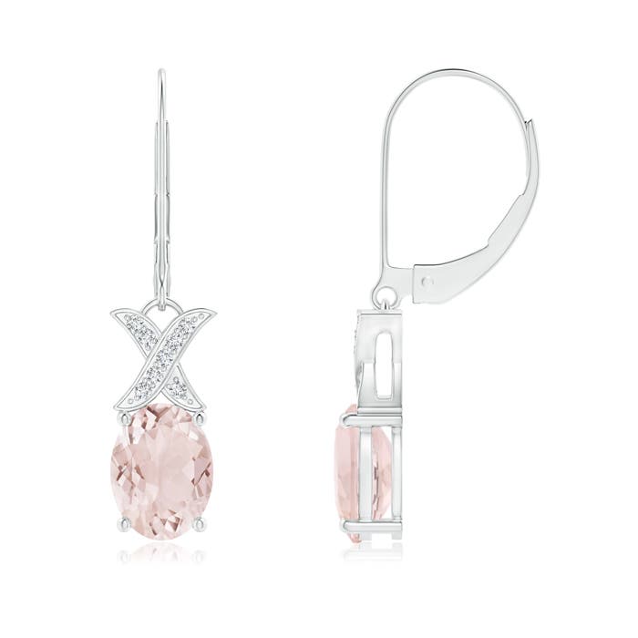 A - Morganite / 2.28 CT / 14 KT White Gold