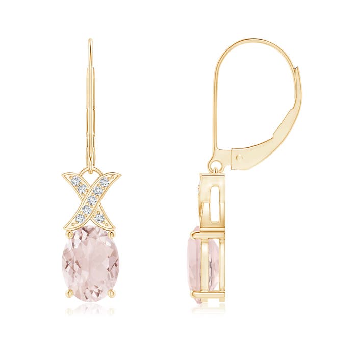 A - Morganite / 2.28 CT / 14 KT Yellow Gold