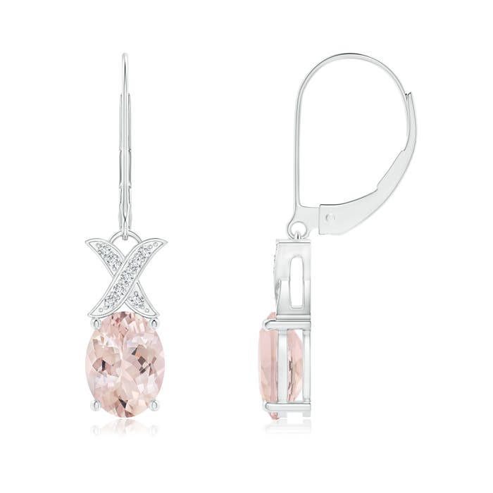 AA - Morganite / 2.28 CT / 14 KT White Gold