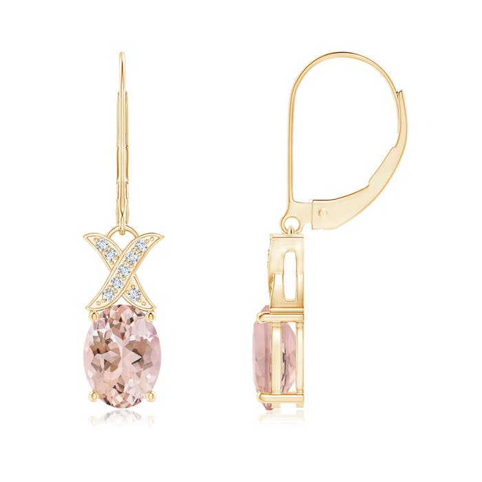 AAAA - Morganite / 2.28 CT / 14 KT Yellow Gold