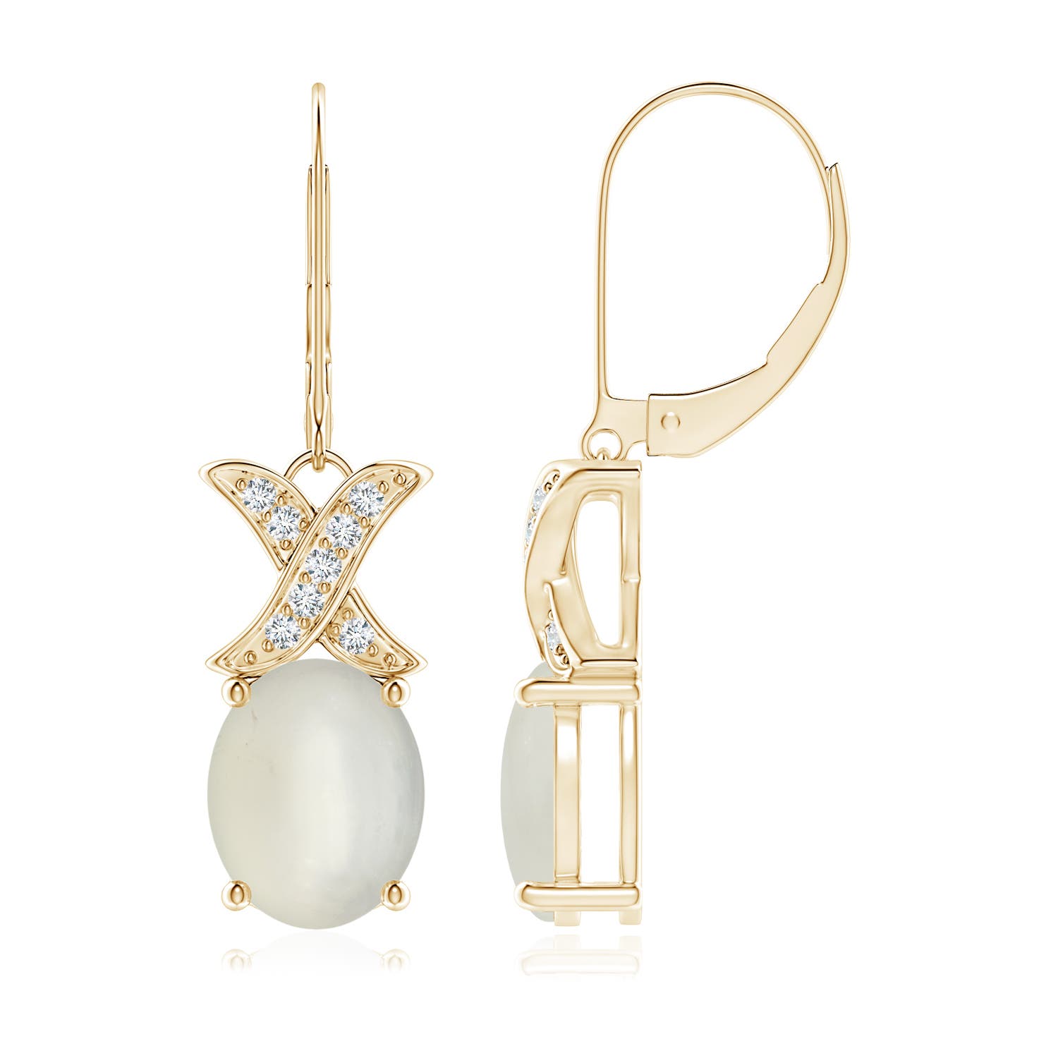 AAA - Moonstone / 5.13 CT / 14 KT Yellow Gold