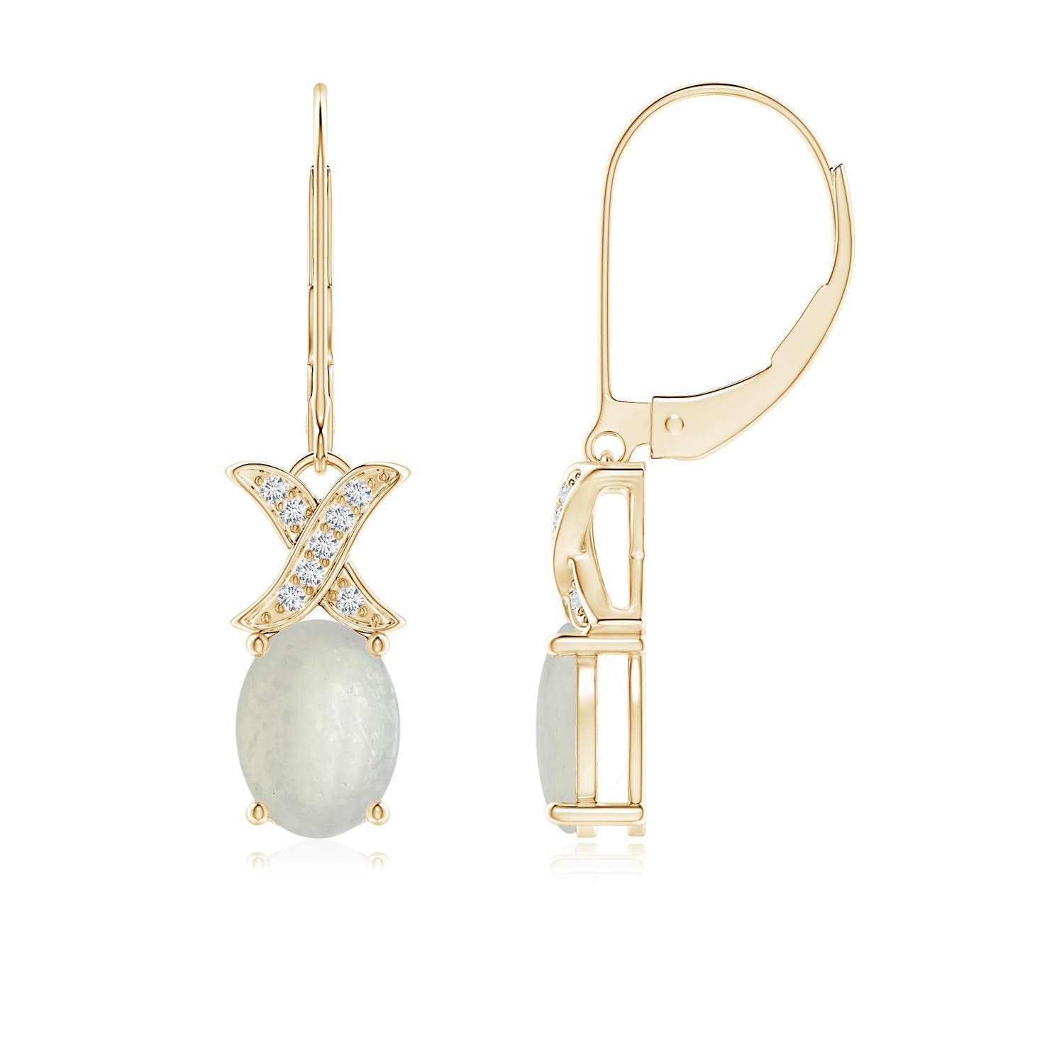 A - Moonstone / 2.28 CT / 14 KT Yellow Gold