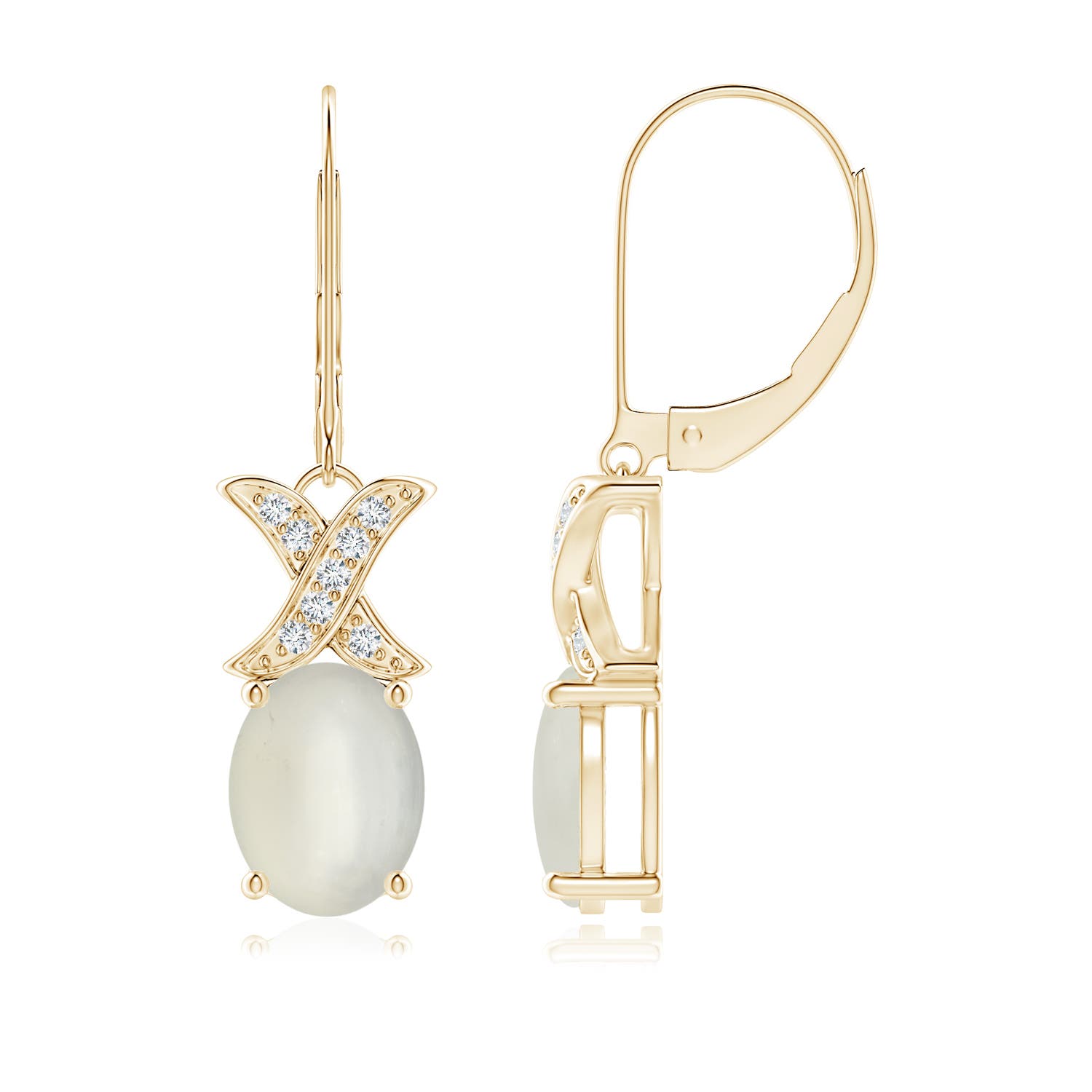 AAA - Moonstone / 3.5 CT / 14 KT Yellow Gold