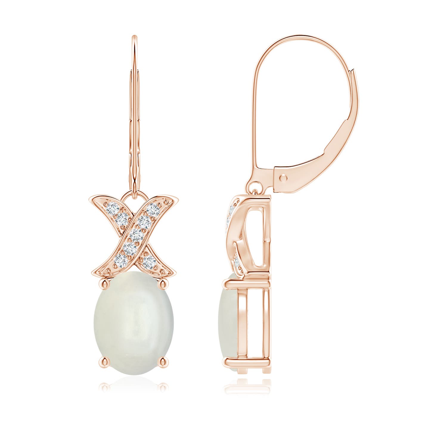 AAAA - Moonstone / 3.5 CT / 14 KT Rose Gold