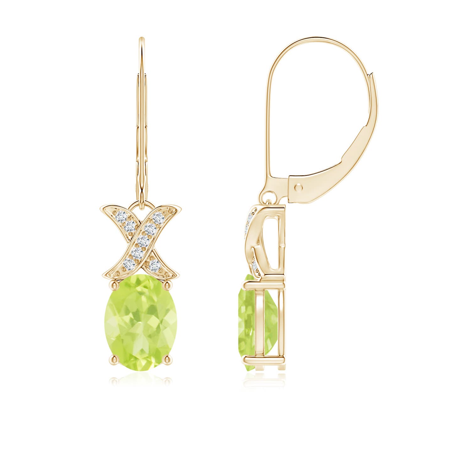 A - Peridot / 2.78 CT / 14 KT Yellow Gold