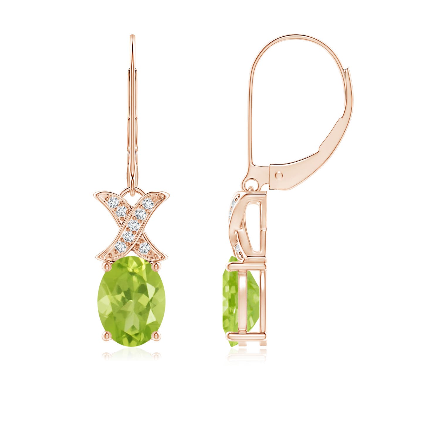 AA - Peridot / 2.78 CT / 14 KT Rose Gold