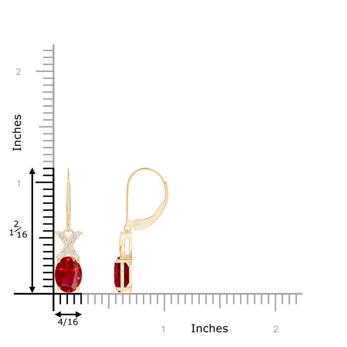 AAA - Ruby / 2.58 CT / 14 KT Yellow Gold