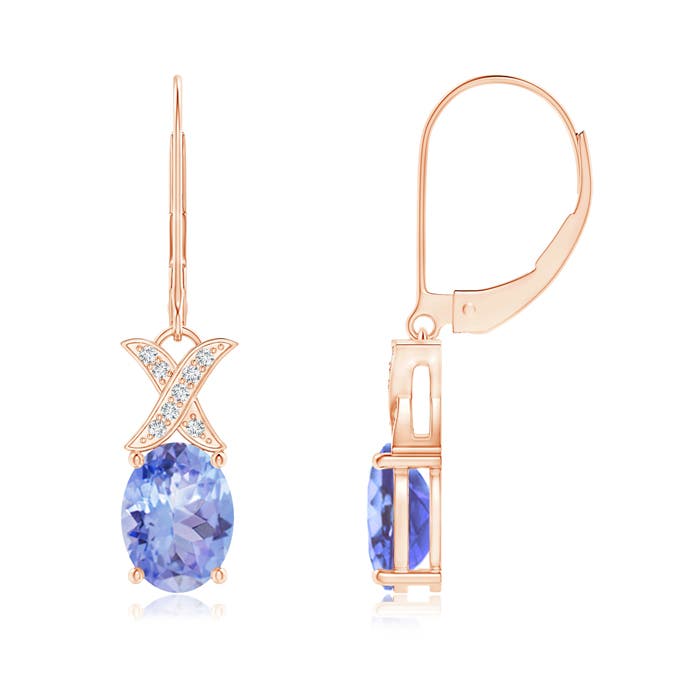 A - Tanzanite / 2.58 CT / 14 KT Rose Gold