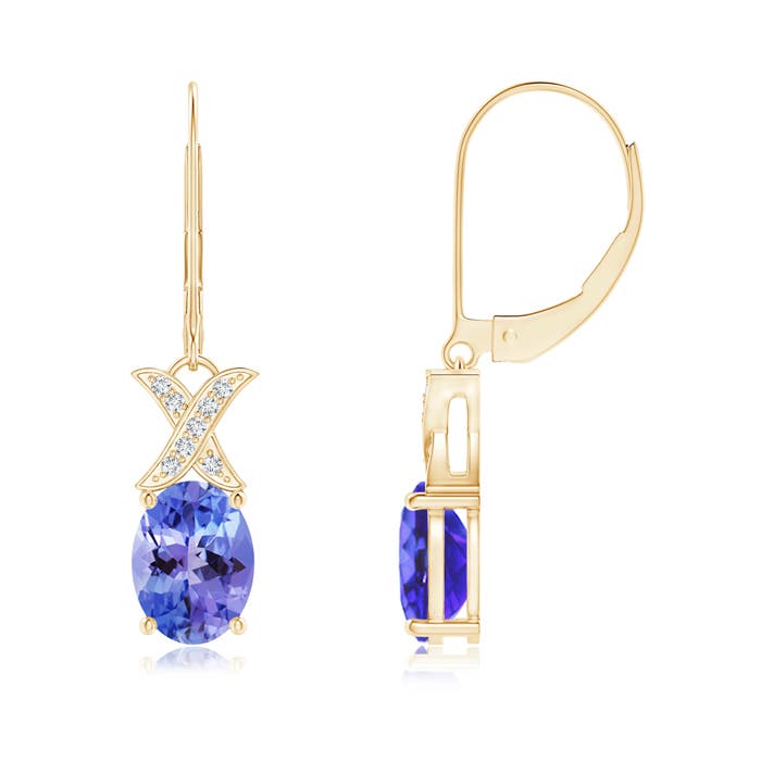 AA - Tanzanite / 2.58 CT / 14 KT Yellow Gold