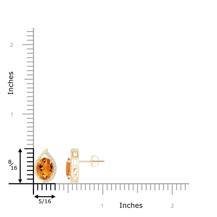 AAA - Citrine / 2.32 CT / 14 KT Yellow Gold