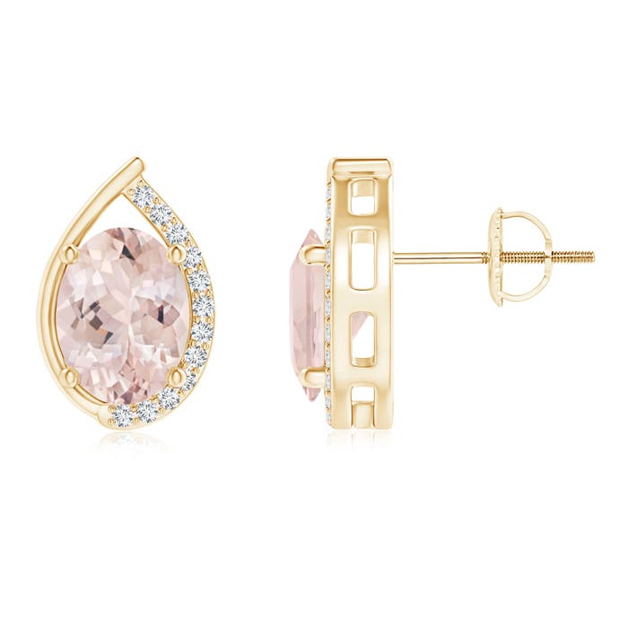 AA - Morganite / 2.32 CT / 14 KT Yellow Gold