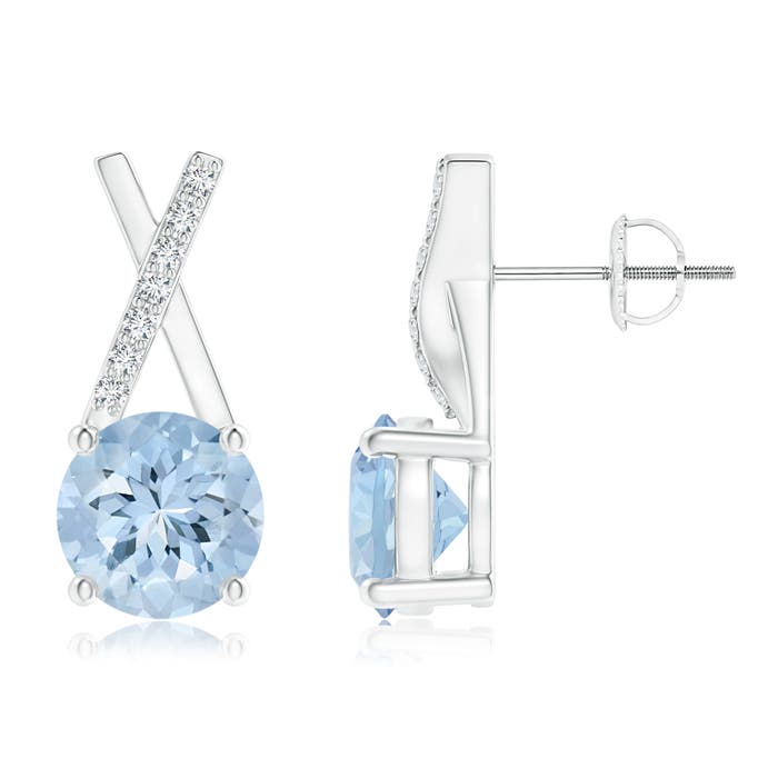 AA - Aquamarine / 1.51 CT / 14 KT White Gold