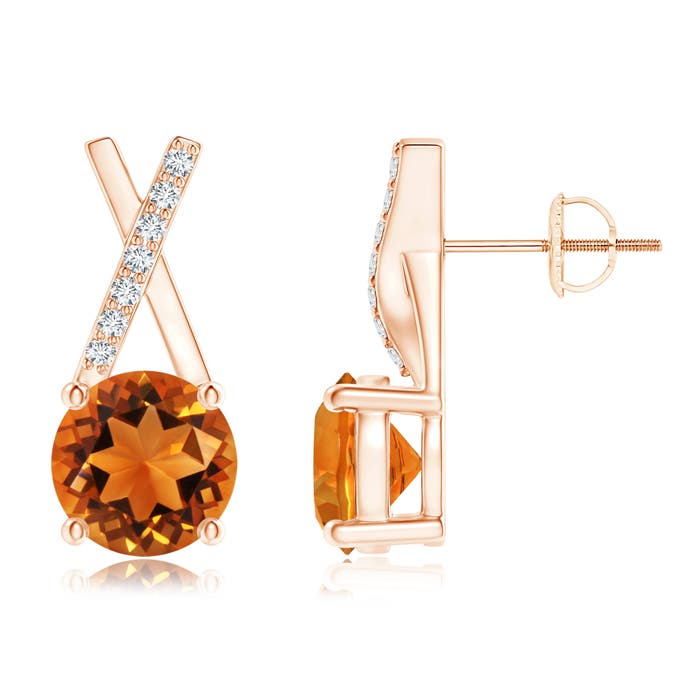 AAAA - Citrine / 1.47 CT / 14 KT Rose Gold