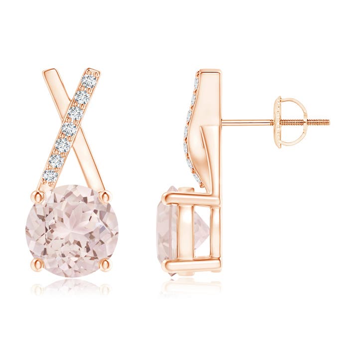 A - Morganite / 1.47 CT / 14 KT Rose Gold