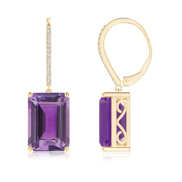 AA - Amethyst / 13.13 CT / 14 KT Yellow Gold