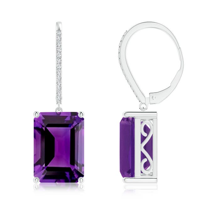 AAAA - Amethyst / 13.13 CT / 14 KT White Gold