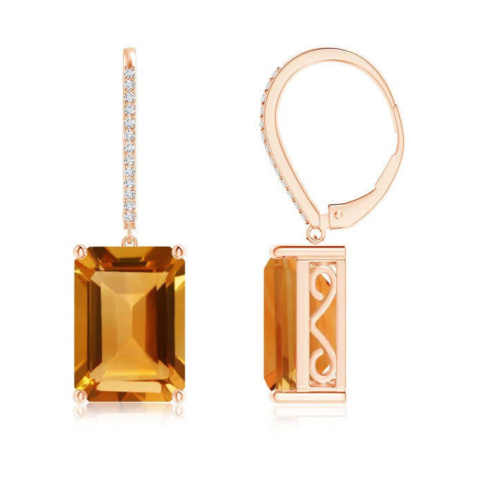 AA - Citrine / 13.73 CT / 14 KT Rose Gold