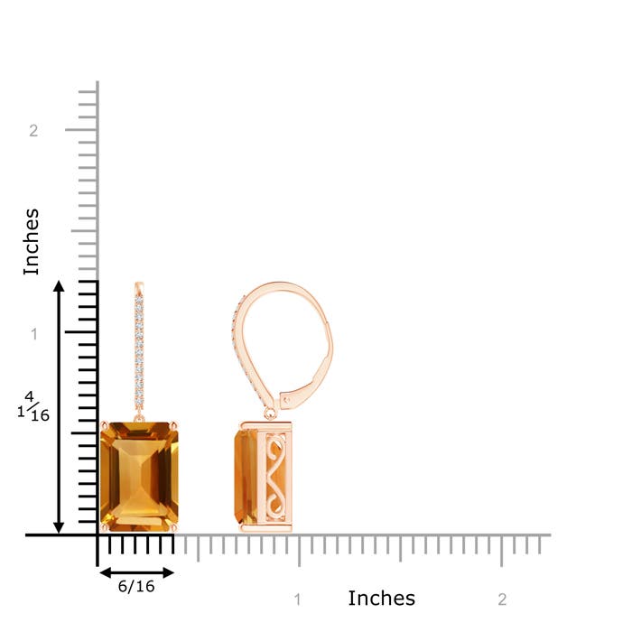 AA - Citrine / 13.73 CT / 14 KT Rose Gold