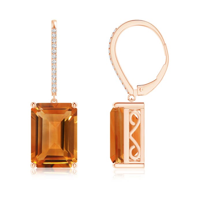 AAA - Citrine / 13.73 CT / 14 KT Rose Gold